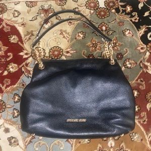 Michael Kors Large Leather Chain Shoulder Tote